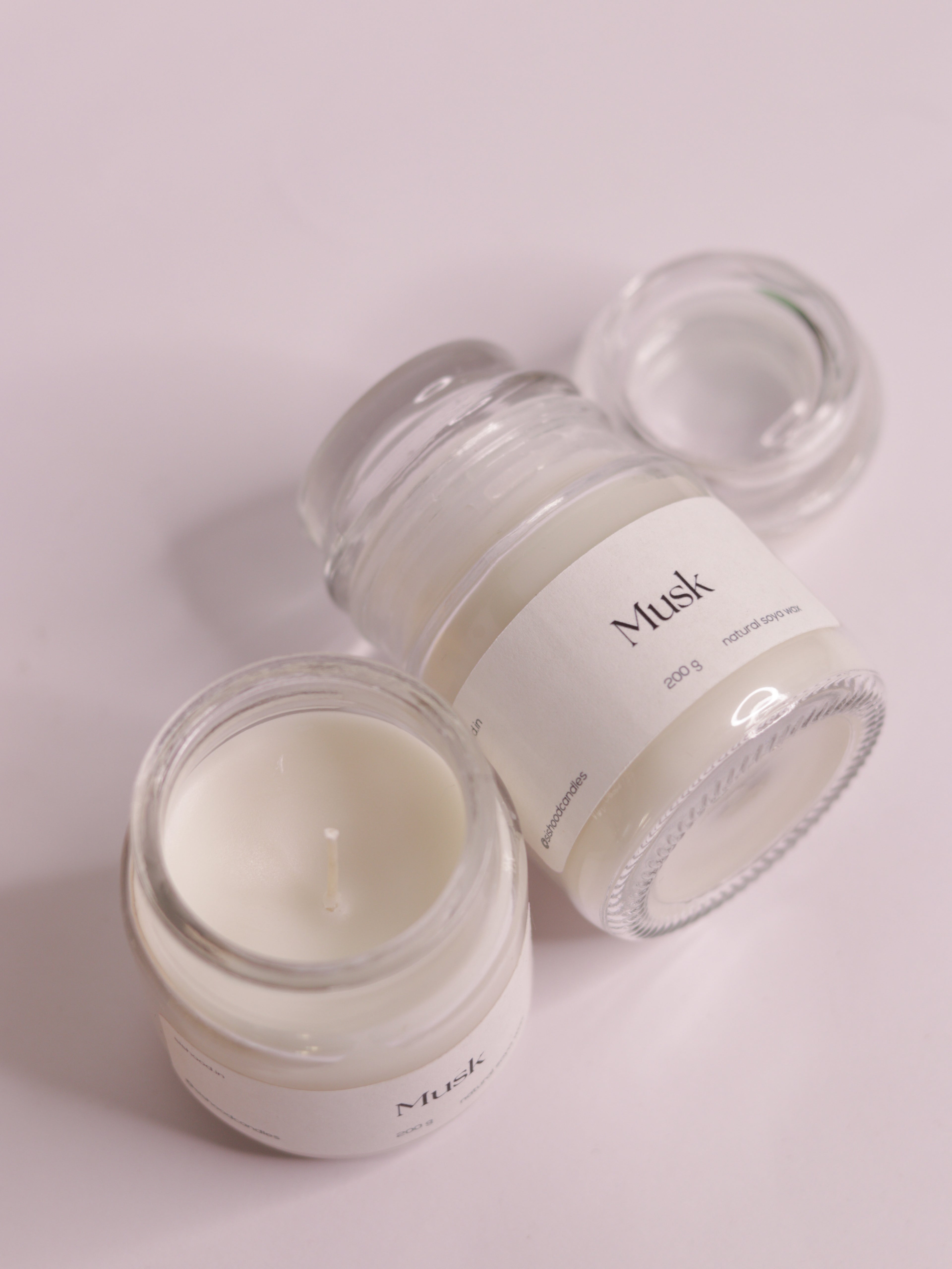 Musk handmade Scented Candle