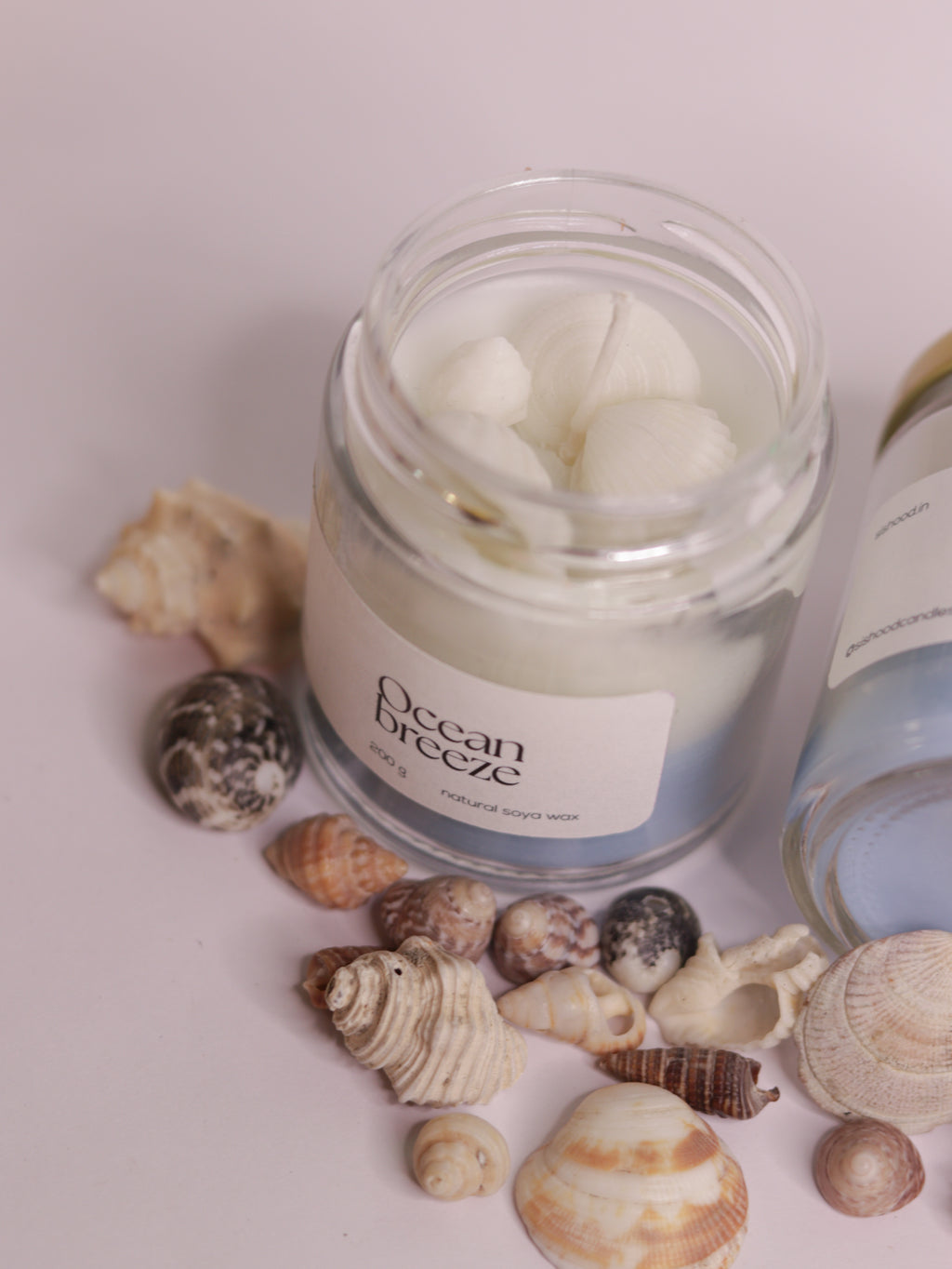 Ocean Breeze Handmade Scented Candle