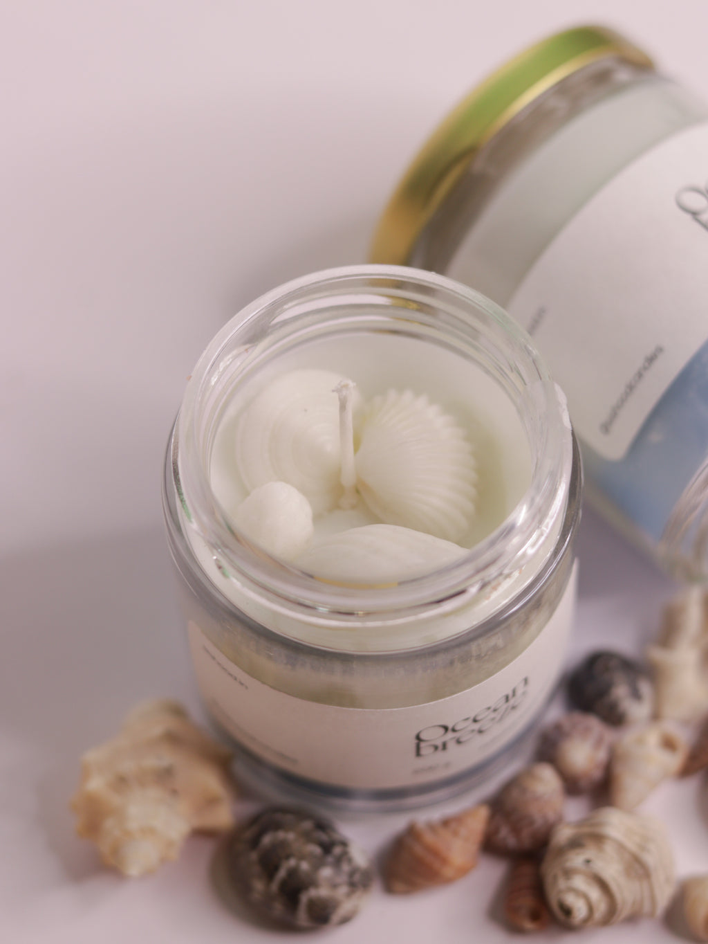 Ocean Breeze Handmade Scented Candle