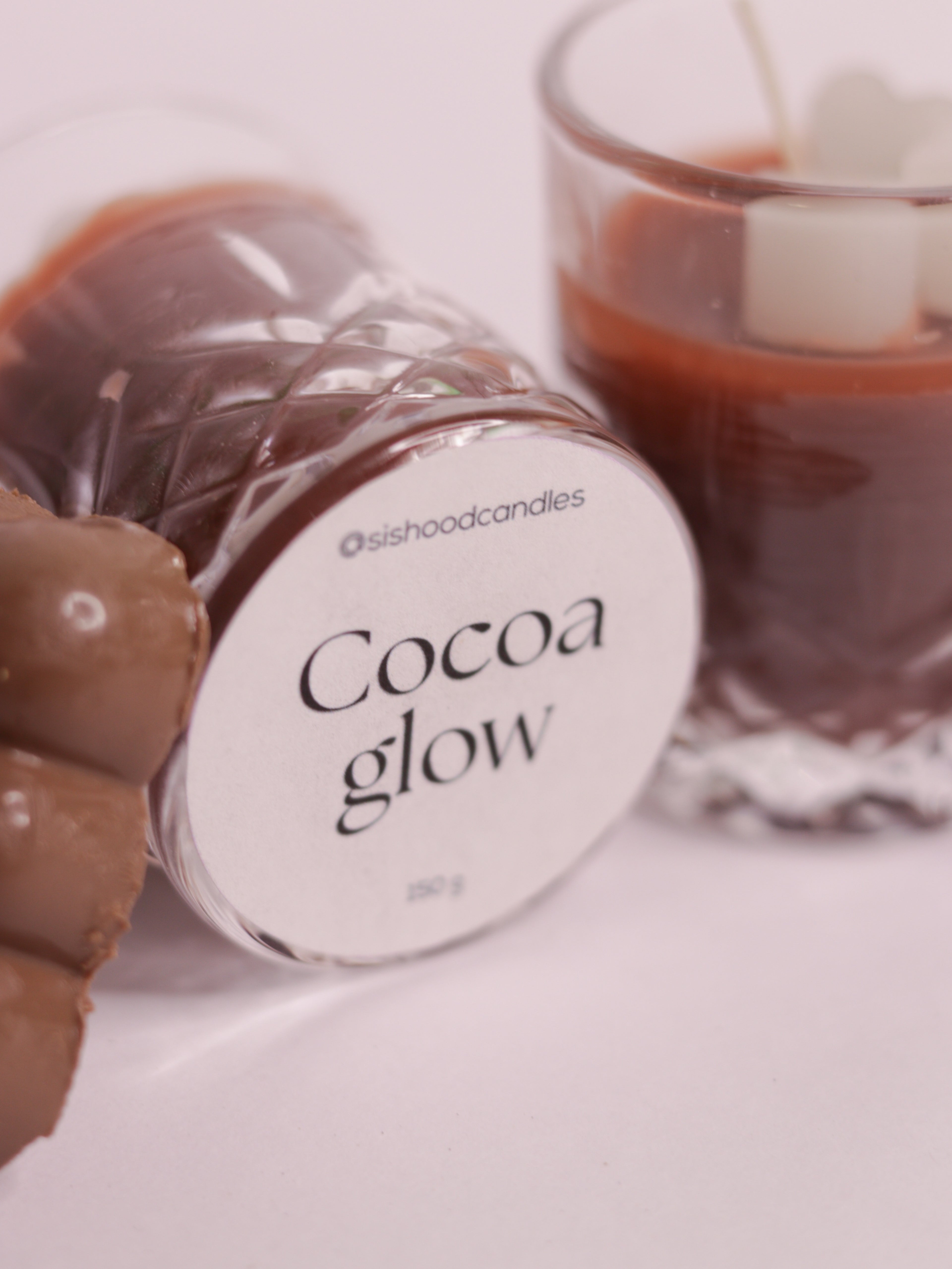 Cocoa Glow Handmade Scented Candle