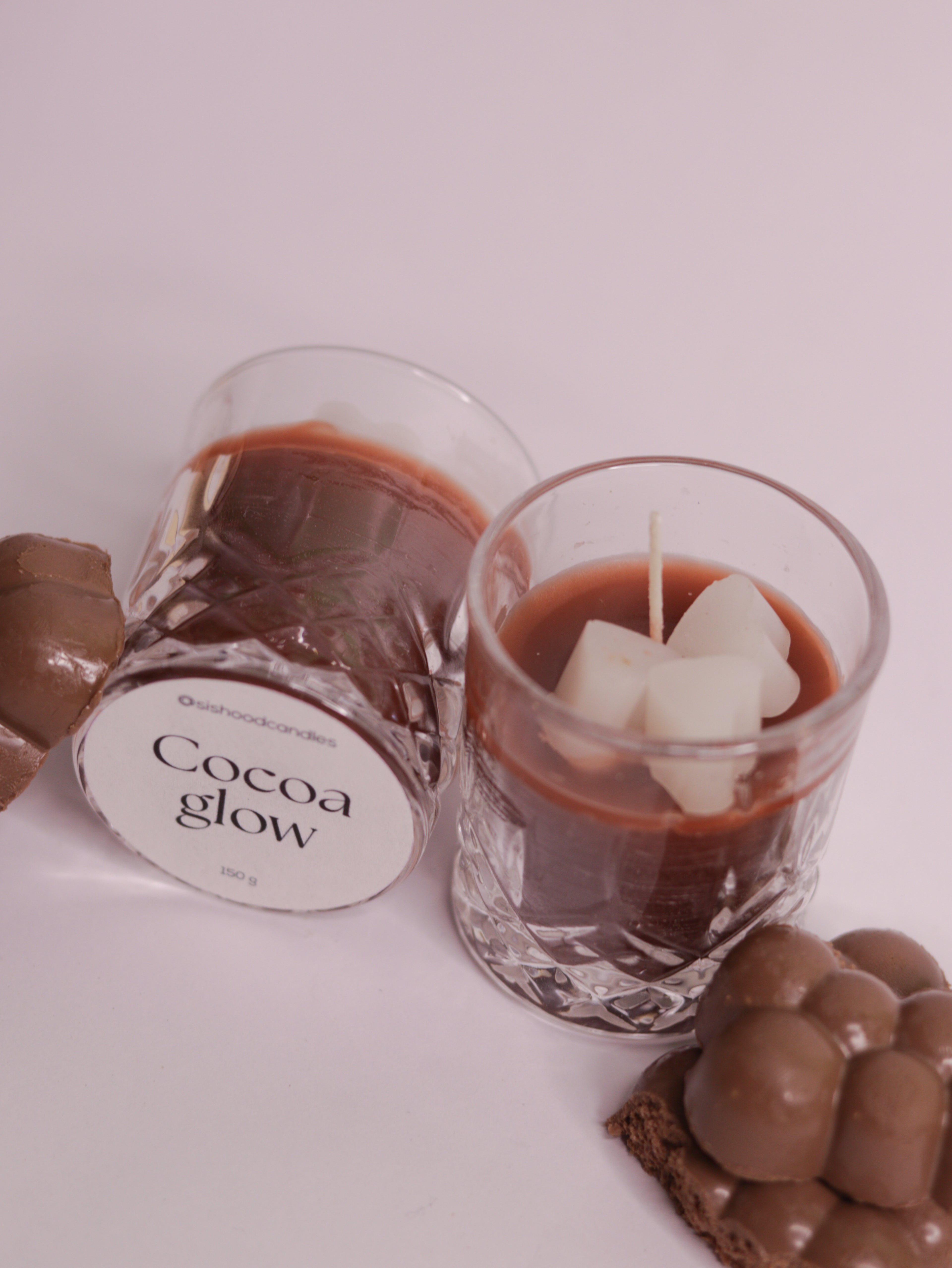Cocoa Glow Handmade Scented Candle