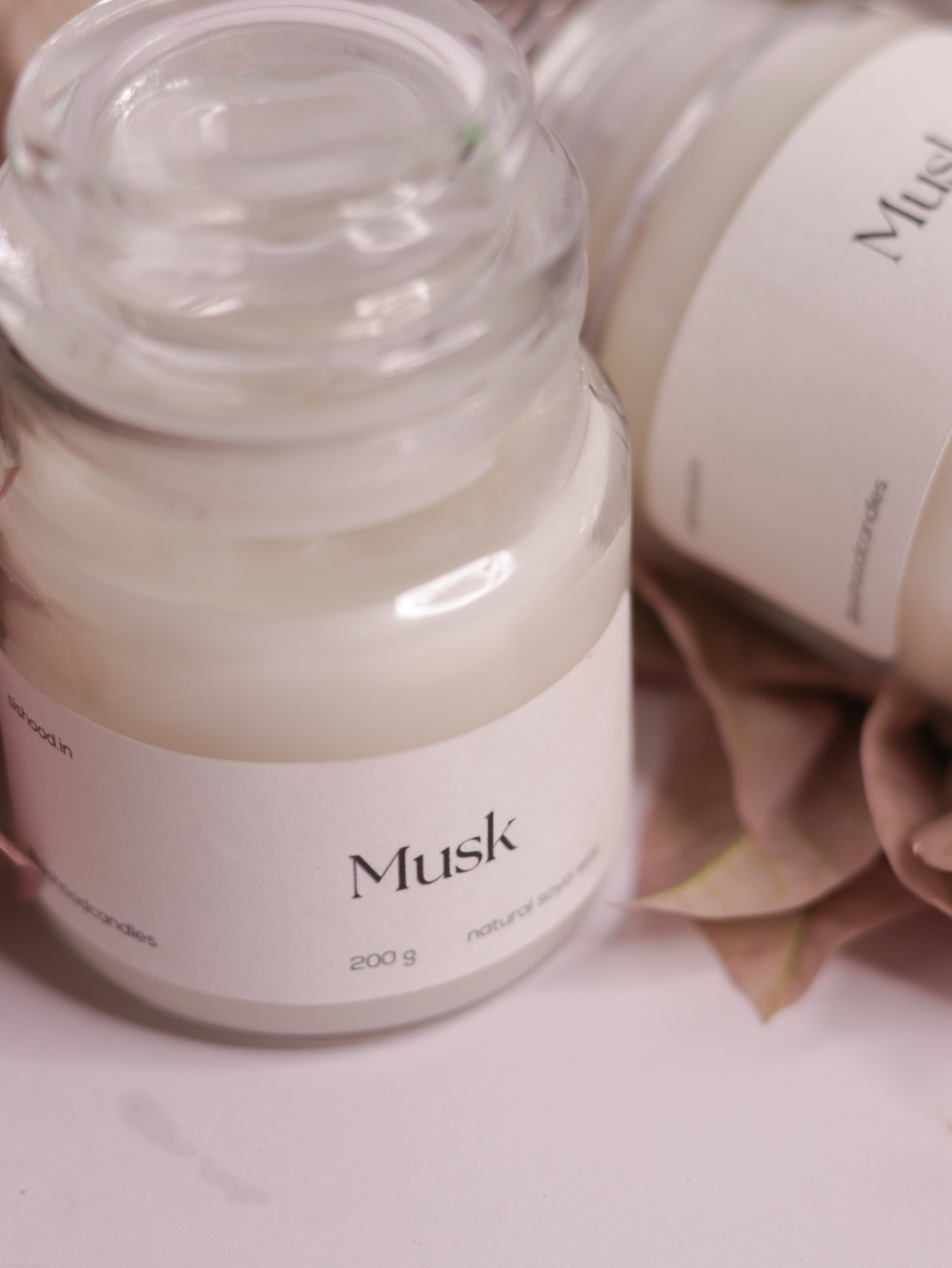 Musk handmade Scented Candle